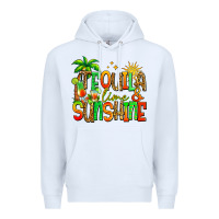 White tequila lime and sunshine summer Premium Hoodie - Jasminsmagicworld