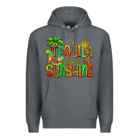 Rock tequila lime and sunshine summer Premium Hoodie - Jasminsmagicworld