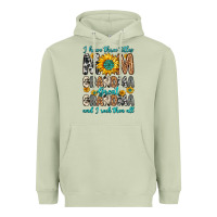 Matcha i have three tittles mom grandma great grandma Heavyweight Hoodie - Zillion Design Studio