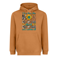 Meerkat i have three tittles mom grandma great grandma Heavyweight Hoodie - Zillion Design Studio