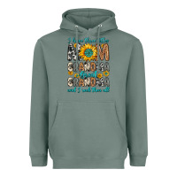 Sage i have three tittles mom grandma great grandma Heavyweight Hoodie - Zillion Design Studio