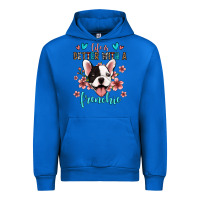Cobalt life is better with a frenchie Urban Hoodie - Jasminsmagicworld
