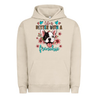 Pigment French Oak life is better with a frenchie Urban Hoodie - Jasminsmagicworld