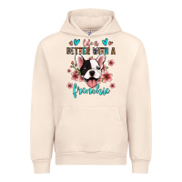Sandshell life is better with a frenchie Urban Hoodie - Jasminsmagicworld