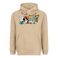 Mushroom alaskan border collie dog coffee cups Heavyweight Hoodie - texasbilliewilder
