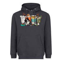 Smoke alaskan border collie dog coffee cups Heavyweight Hoodie - texasbilliewilder