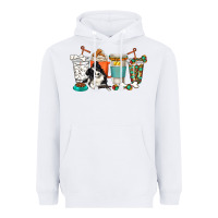 White alaskan border collie dog coffee cups Heavyweight Hoodie - texasbilliewilder