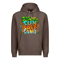 Coffee sun salt sand summer Premium Hoodie - Jasminsmagicworld
