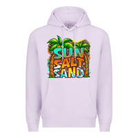 Lilac sun salt sand summer Premium Hoodie - Jasminsmagicworld