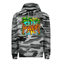Slate Camo sun salt sand summer Premium Hoodie - Jasminsmagicworld
