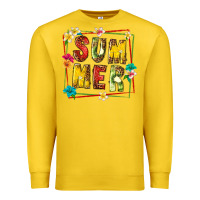 Lemon summer with fruit Premium Sweatshirt - texasbilliewilder