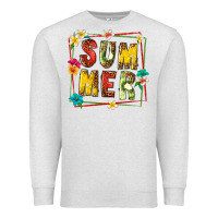 Oatmeal Heather summer with fruit Premium Sweatshirt - texasbilliewilder