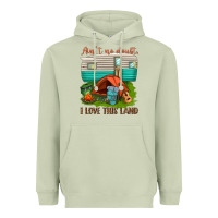 Matcha ain t no doubt i love this land Heavyweight Hoodie - texasbilliewilder