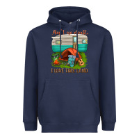 Navy ain t no doubt i love this land Heavyweight Hoodie - texasbilliewilder