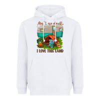 White ain t no doubt i love this land Heavyweight Hoodie - texasbilliewilder