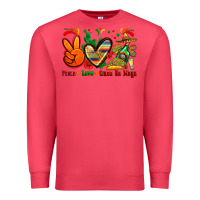 Cardinal peace love cinco de mayo Premium Sweatshirt - Zillion Design Studio