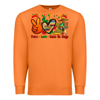 Carrot peace love cinco de mayo Premium Sweatshirt - Zillion Design Studio