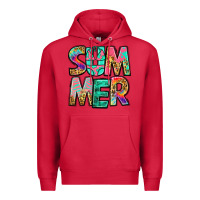 Cardinal summer leopard tie dye Premium Hoodie - Jasminsmagicworld