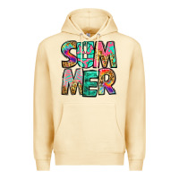 Pina Colada summer leopard tie dye Premium Hoodie - Jasminsmagicworld
