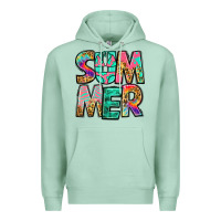 Seafoam summer leopard tie dye Premium Hoodie - Jasminsmagicworld
