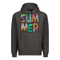 Smoke summer leopard tie dye Premium Hoodie - Jasminsmagicworld