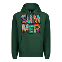 Sports Green summer leopard tie dye Premium Hoodie - Jasminsmagicworld