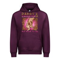 Mauve Wine daddy and daughter best friends for life Urban Hoodie - Artiststas