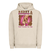 Pigment French Oak daddy and daughter best friends for life Urban Hoodie - Artiststas