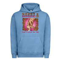 Pigment Pebble Blue daddy and daughter best friends for life Urban Hoodie - Artiststas