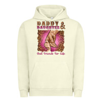 Pigment Pistachio daddy and daughter best friends for life Urban Hoodie - Artiststas