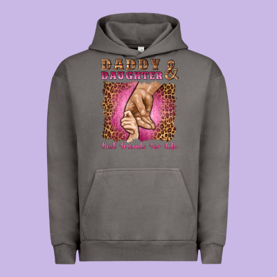 Daddy And Daughter Best Friends For Life Urban Hoodie Designed By Artiststas