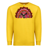Lemon valentine's day baby cow rainbow Premium Sweatshirt - RanaPortraitStore