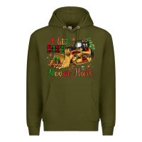 Army Green Christmas A Little Dirt Never Hurt Premium Hoodie - Artiststas