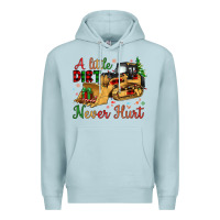 Blue Mist Christmas A Little Dirt Never Hurt Premium Hoodie - Artiststas