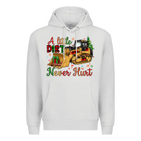 Dove Grey Christmas A Little Dirt Never Hurt Premium Hoodie - Artiststas