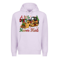 Lilac Christmas A Little Dirt Never Hurt Premium Hoodie - Artiststas