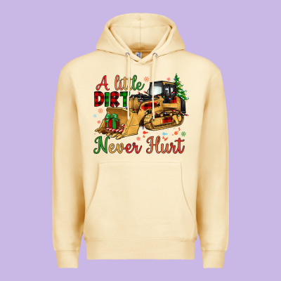 Christmas A Little Dirt Never Hurt Premium Hoodie Designed By Artiststas