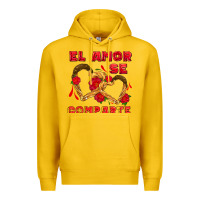 Lemon el amor se comparte with churros Premium Hoodie - AdoDesignShop