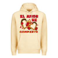 Pina Colada el amor se comparte with churros Premium Hoodie - AdoDesignShop