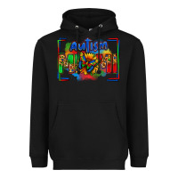 Black autism mimi Heavyweight Hoodie - Zillion Design Studio