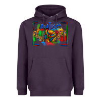 Plum autism mimi Heavyweight Hoodie - Zillion Design Studio