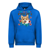 Cobalt life is better with a corgi Urban Hoodie - Jasminsmagicworld