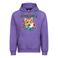 Tulip life is better with a corgi Urban Hoodie - Jasminsmagicworld