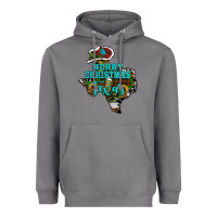 Storm Merry Christmas Texas Map Heavyweight Hoodie - RanaPortraitStore