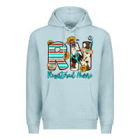 Blue Mist rn registered nurse Premium Hoodie - Artiststas