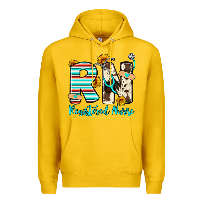 Rn Registered Nurse Premium Hoodie by Artiststas | Teevron