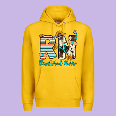 Rn Registered Nurse Premium Hoodie Designed By Artiststas