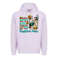 Lilac rn registered nurse Premium Hoodie - Artiststas
