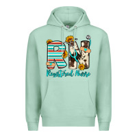 Seafoam rn registered nurse Premium Hoodie - Artiststas