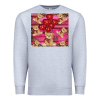 Heather Grey valentine's day tedybear tumbler Premium Sweatshirt - RanaPortraitStore
